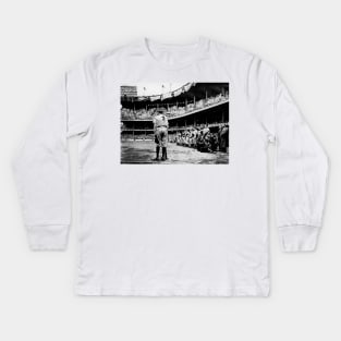 Babe Ruth’s Farewell Kids Long Sleeve T-Shirt